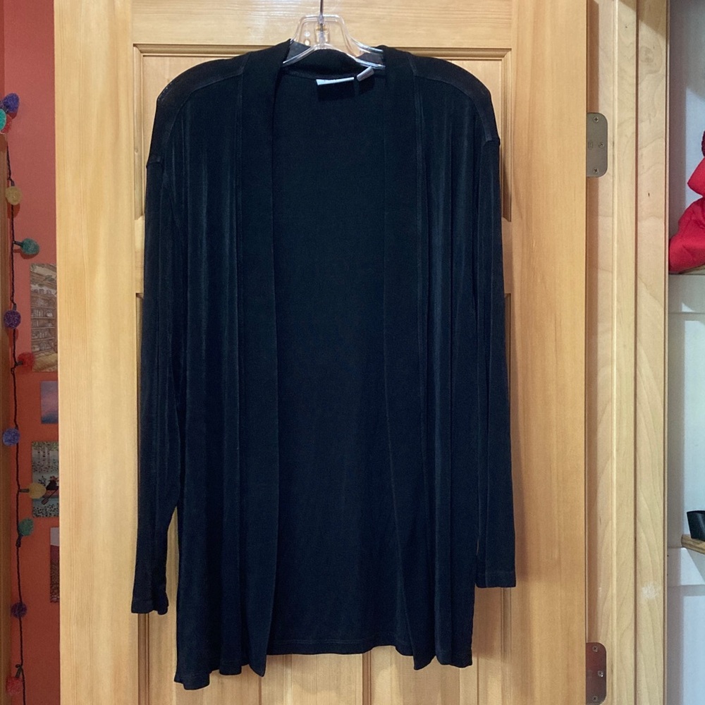 Chico's Classic Black Cardigan
